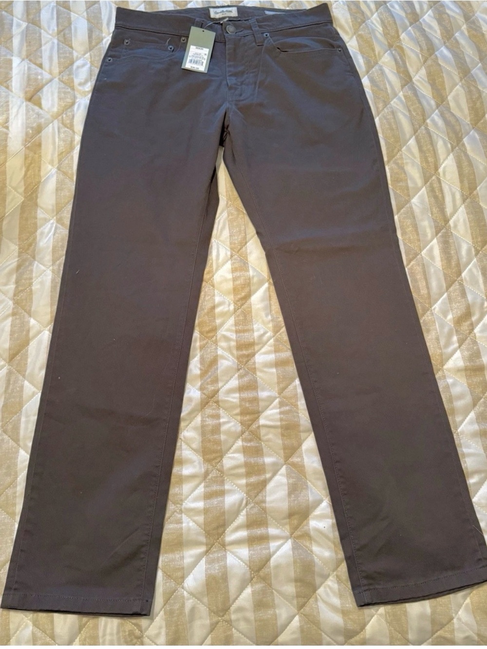 Goodfellow & Co Dark Gray Slim Straight-Leg Chinos 30x30